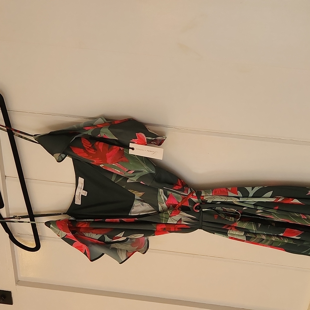 Lovers + Friends silk maxi dress - Picture 2 of 7